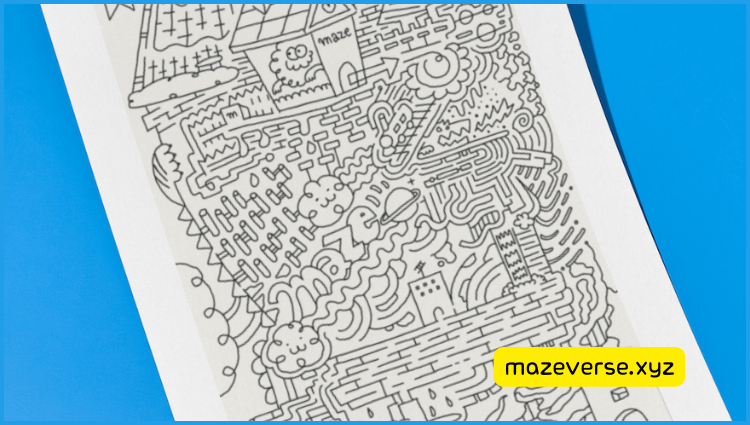 maze game image – mini size 345x614px