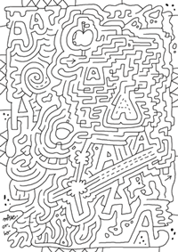 maze white ver image.